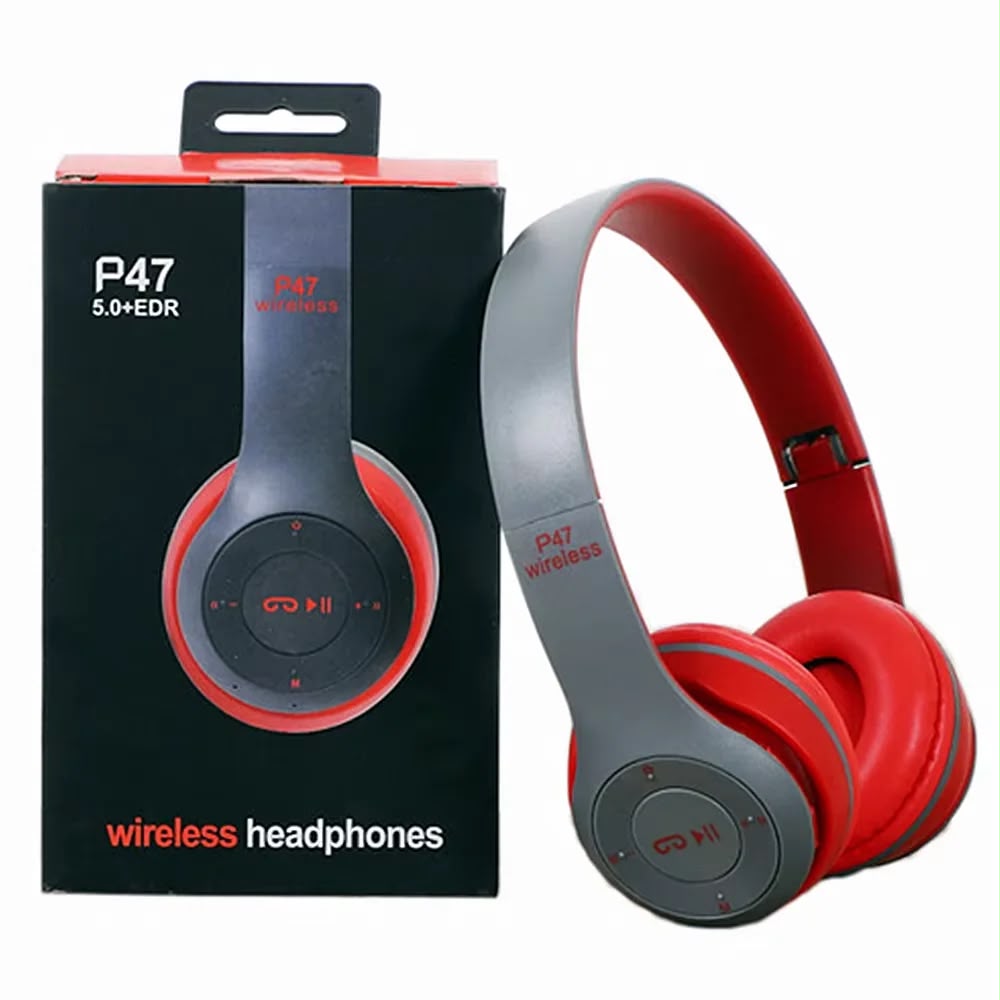 سماعة P47 Wireless Headphones – بلوتوث 5.0+EDR