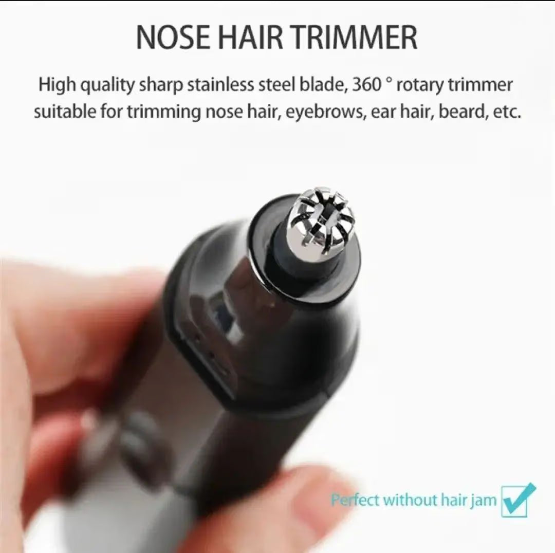 ماكينة ازالة شعر الانف والأذن – قابلة للشحن - Nose and ear hair removal machine – rechargeable