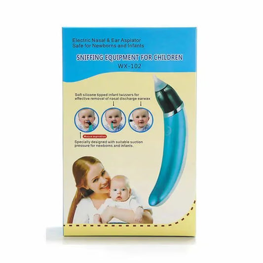 جهاز شفط الأنف والأذن للأطفال WX-102 كهربائي قابل للشحن | Electric Baby Nasal & Ear Aspirator WX-102