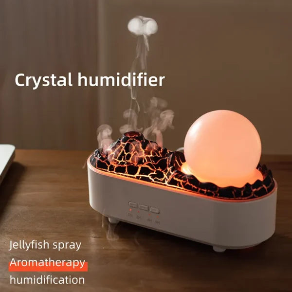 Crystal Mist™ – مرطب الهواء الكريستالي مع إضاءة LED