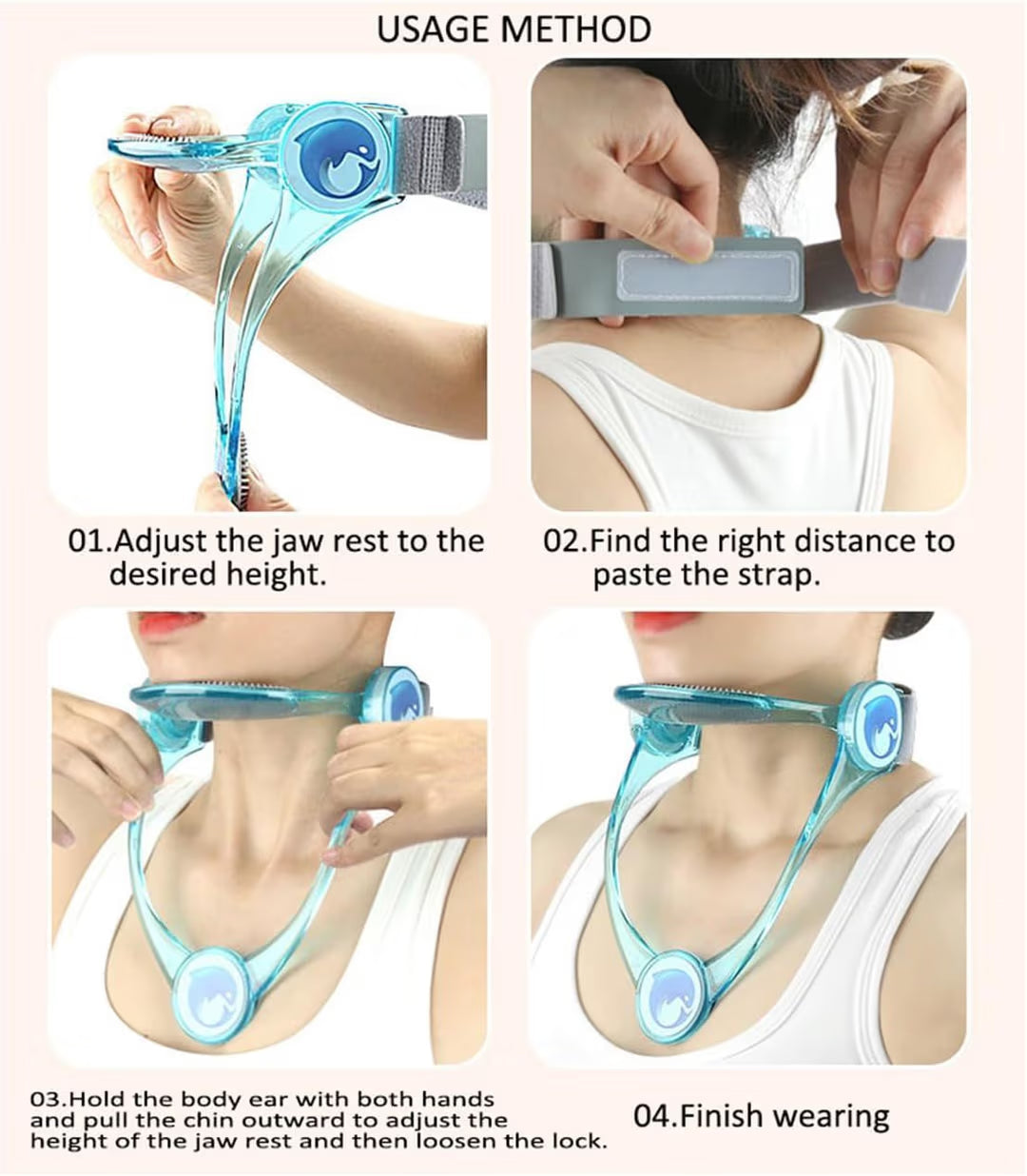 دعامة رقبة طبية مطورة - Advanced medical neck brace