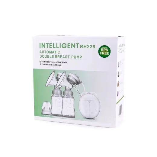 شفاط حليب كهربائي مزدوج ذكي RH228 | Intelligent Double Breast Pump RH228