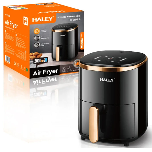 قلاية هوائية 6 لتر 2000 واط HALEY 6L Air Fryer 2000W