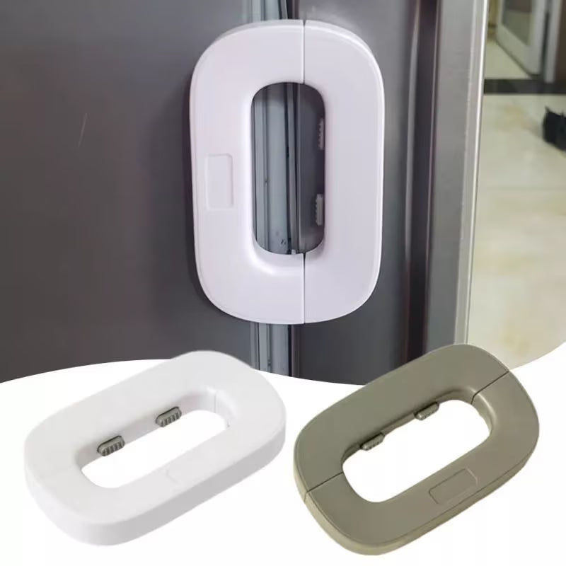 قفل أمان مغناطيسي للثلاجة والخزائن – حماية إضافية للأطفال - Magnetic safety lock for refrigerators and cabinets – extra protection for children
