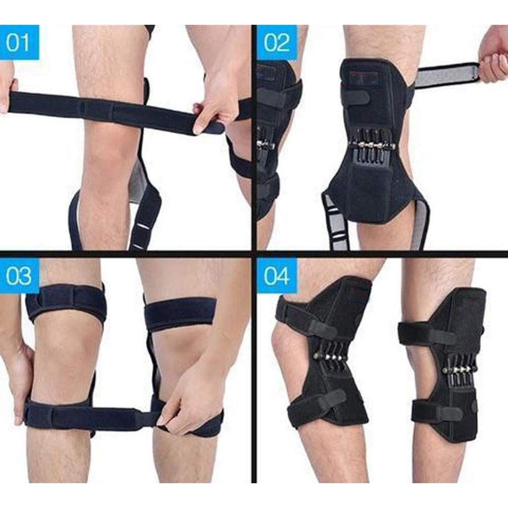 KneeGuard Pro™ – دعامة الركبة الرياضية للدعم والثبات أثناء الحركة