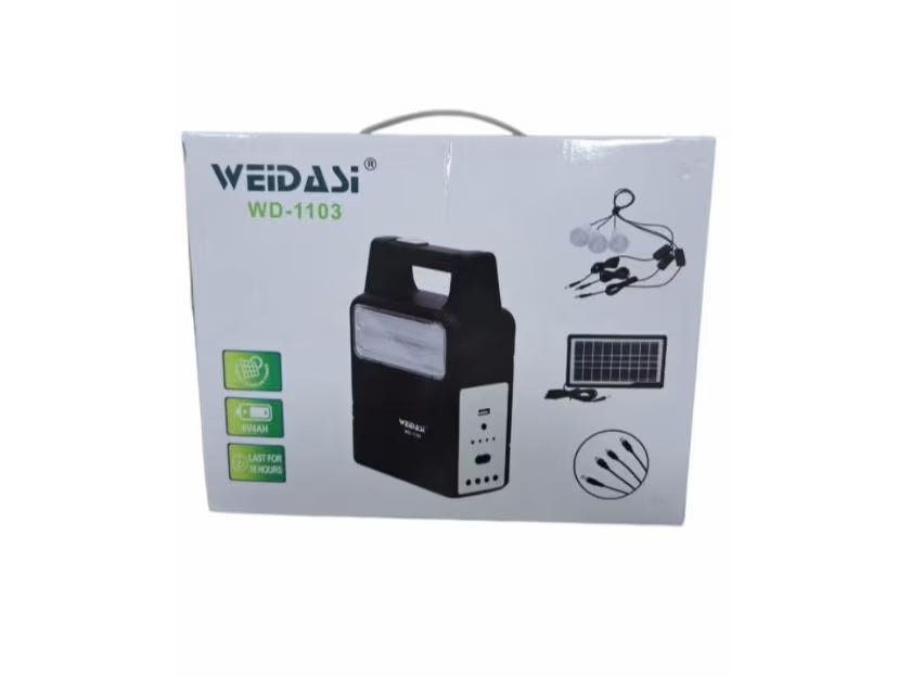 نظام طاقة شمسية WEIDASI WD-1103 - Solar Power System
