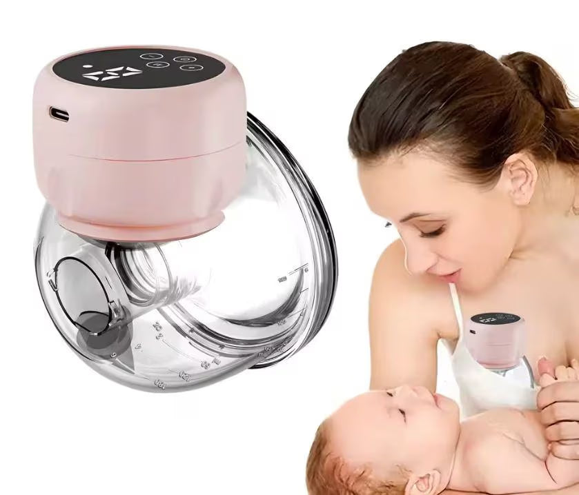شفاط حليب كهربائي ذكي قابل للارتداء بقوة شفط عالية و تشغيل هادئ - Smart wearable electric breast pump with high suction power and quiet operation