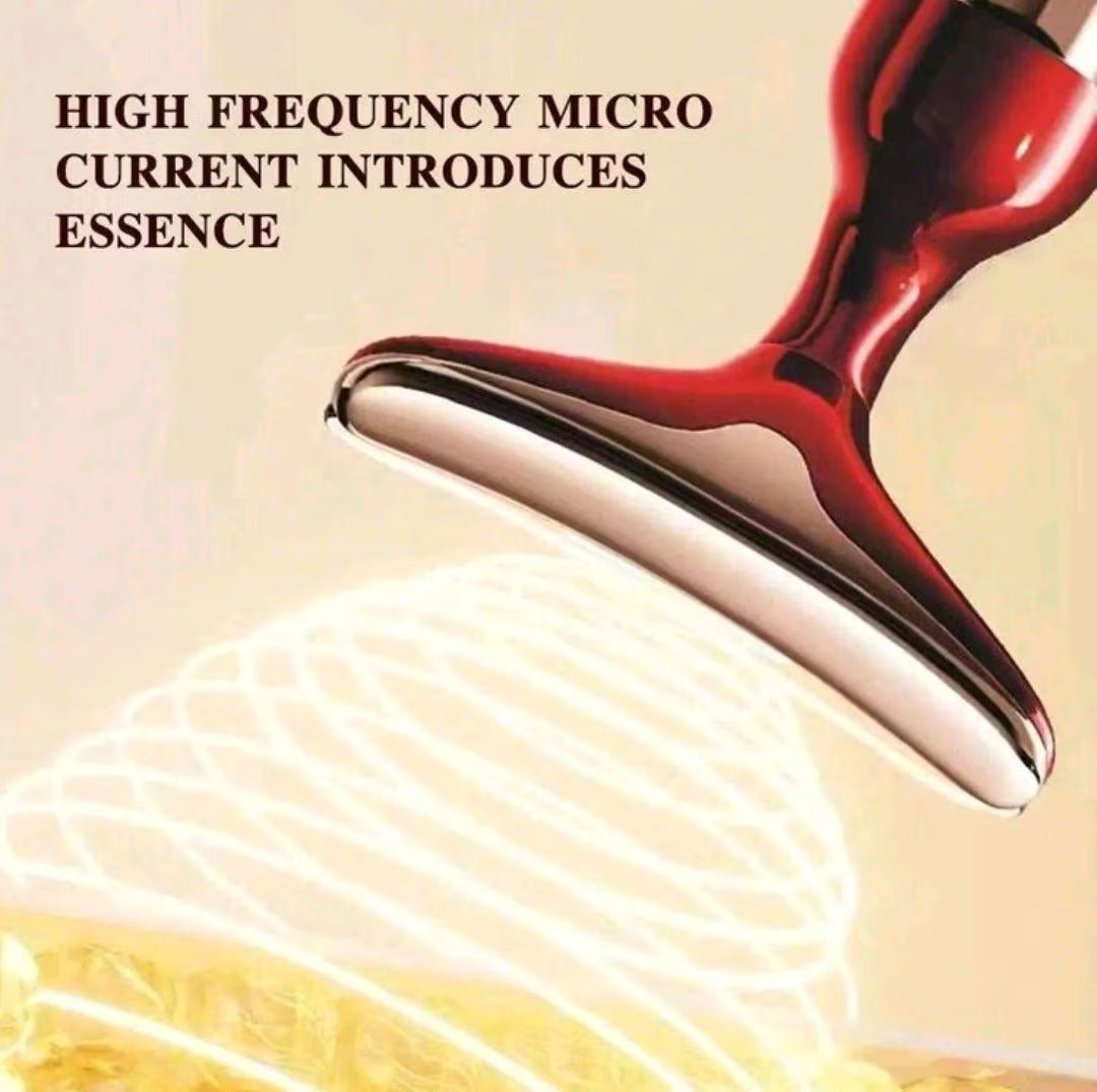 جهاز المساج الذكي لشد البشرة والعناية بالوجه والرقبة - Smart massage device for skin tightening and facial and neck care