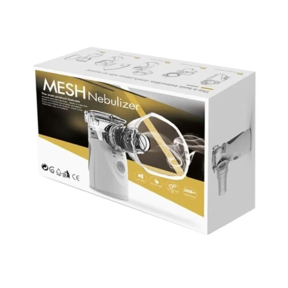 جهاز بخار محمول Mesh Nebulizer صامت USB | Portable Mesh Nebulizer USB Rechargeable