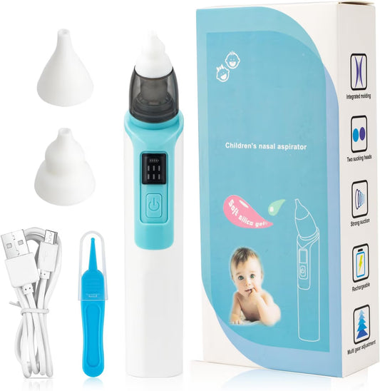 جهاز شفط الأنف للأطفال كهربائي قابل للشحن | Electric Baby Nasal Aspirator Rechargeable