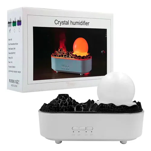 Crystal Mist™ – مرطب الهواء الكريستالي مع إضاءة LED