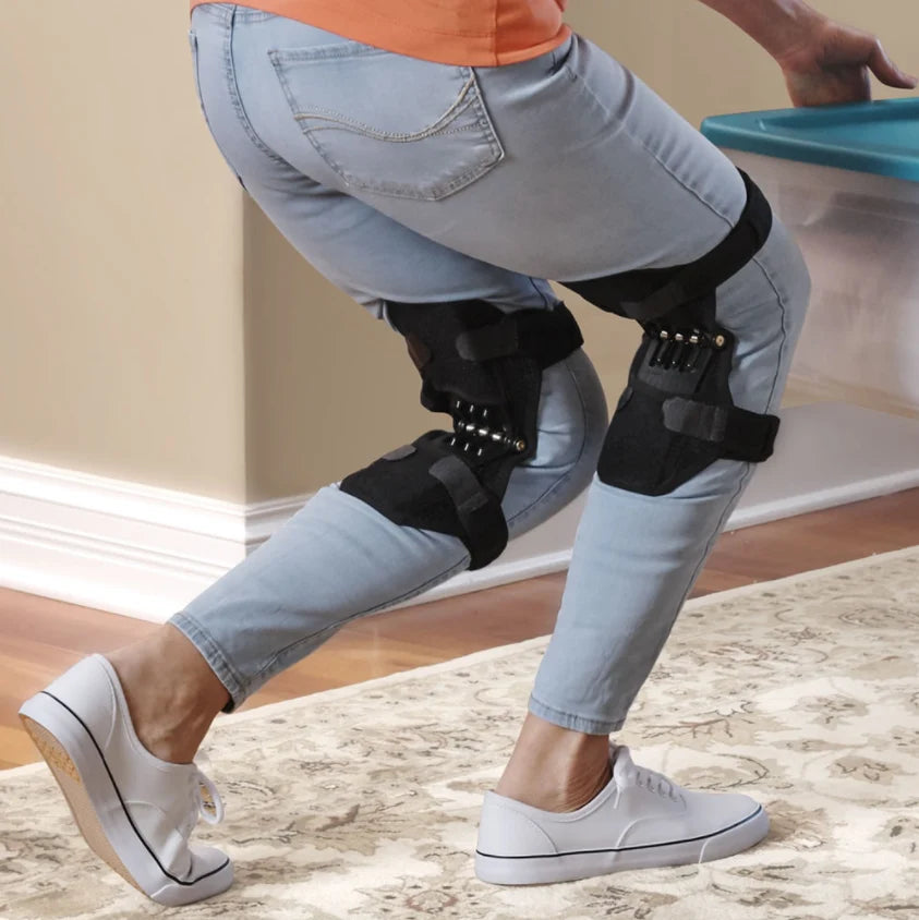 KneeGuard Pro™ – دعامة الركبة الرياضية للدعم والثبات أثناء الحركة