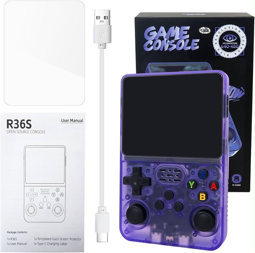 جهاز الألعاب R36S – 64GB - R36S Gaming Console – 64GB