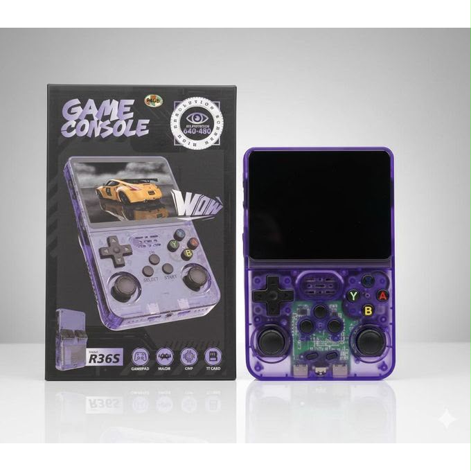 جهاز الألعاب R36S – 64GB - R36S Gaming Console – 64GB