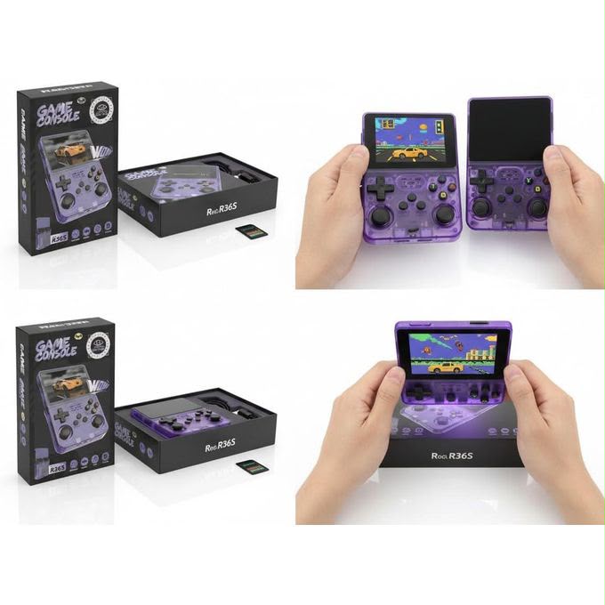 جهاز الألعاب R36S – 64GB - R36S Gaming Console – 64GB