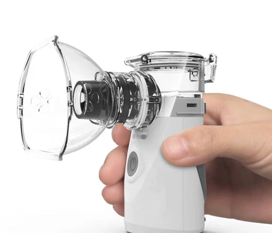 جهاز بخار محمول Mesh Nebulizer صامت USB | Portable Mesh Nebulizer USB Rechargeable
