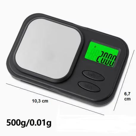 ميزان رقمي احترافي صغير (Mini Digital Scale) - Mini Digital Scale (Professional)