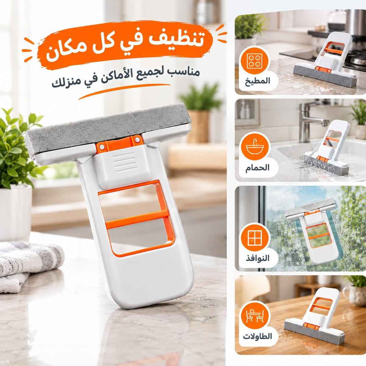 الممسحة الصغيرة ذاتية العصر