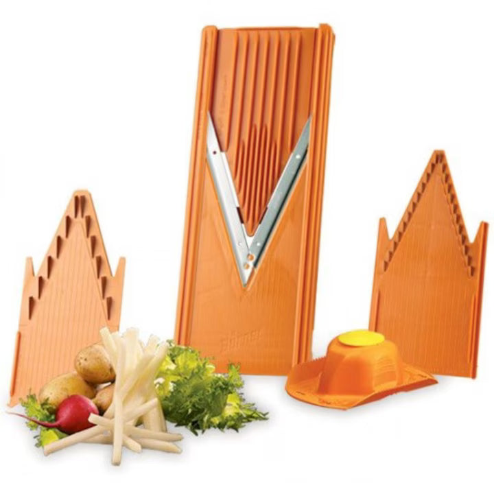 أداة تقشير وتقطيع البطاطا والخضار 3 في 1 - Potato and Vegetable Peeler and Slicer